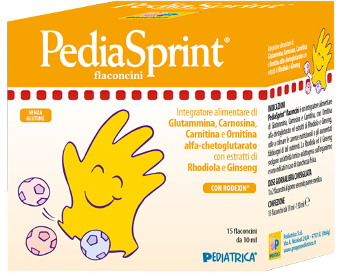 PEDIASPRINT 15 FLACONCINI 10 ML - Antica Farmacia Ferrari