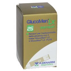 STRISCE MISURAZIONE GLICEMIA GLUCOMEN LX PLUS 25 PEZZI - Antica Farmacia Ferrari
