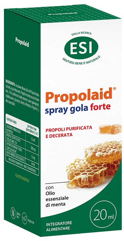 ESI PROPOLAID PROPOLGOLA SPRAY FORTE 20 ML - Antica Farmacia Ferrari