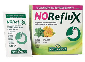 NOREFLUX INTEGRATORE ALIMENTARE 20 BUSTINE - Antica Farmacia Ferrari