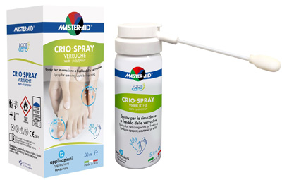 MASTER-AID FOOT CARE CRIO SPRAY VERRUCHE 50 ML - Antica Farmacia Ferrari