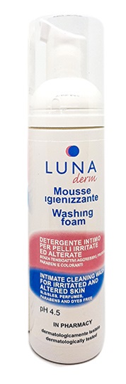 LUNADERM MOUSSE IGIENIZZANTE 150 ML - Antica Farmacia Ferrari