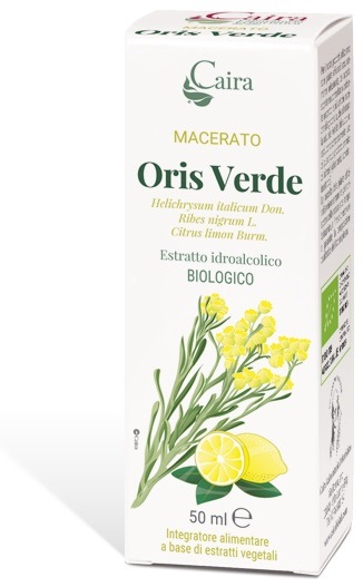CAIRA ORIS VERDE MACERATO IDROALCOLICO GOCCE 50 ML - Antica Farmacia Ferrari
