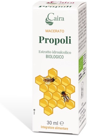 CAIRA PROPOLI MACERATO IDROALCOLICO BIO GOCCE 30 ML - Antica Farmacia Ferrari
