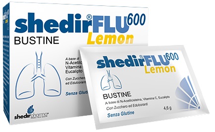 SHEDIRFLU 600 LEMON 20 BUSTINE - Antica Farmacia Ferrari