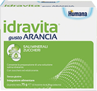 IDRAVITA GUSTO ARANCIA 12 BUSTINE DA 6,25 G - Antica Farmacia Ferrari