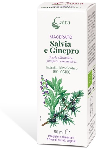 CAIRA SALVIA E GINEPRO MACERATO IDROALCOLICO BIO GOCCE 50 ML - Antica Farmacia Ferrari