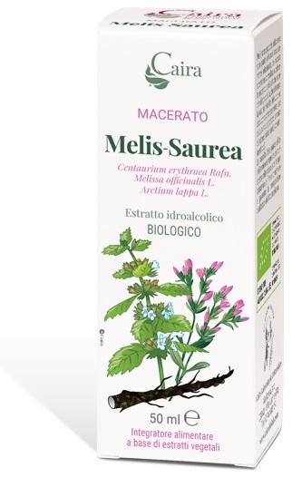 CAIRA MELIS-SAUREA MACERATO IDROALCOLICO GOCCE 50 ML - Antica Farmacia Ferrari