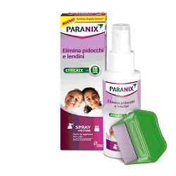 SPRAY PARANIX TRATTAMENTO ANTIPEDICULOSI 100 ML + PETTINE - Antica Farmacia Ferrari