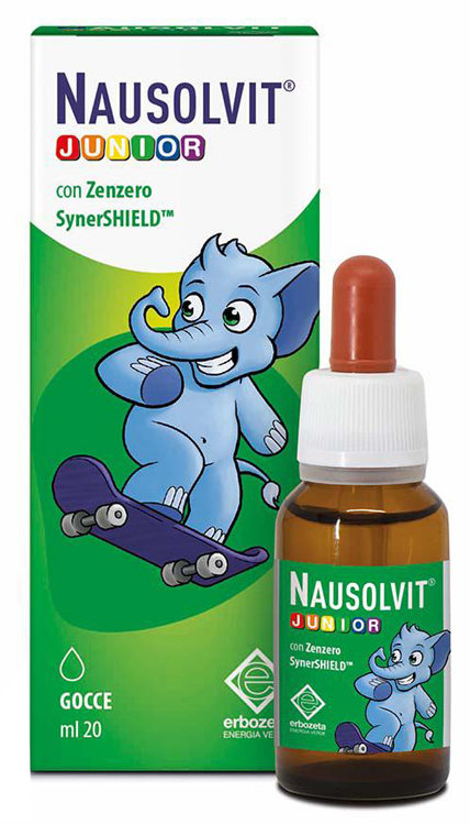 NAUSOLVIT JUNIOR GOCCE 20 ML - Antica Farmacia Ferrari