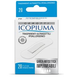 CEROTTO ICOPIUMA TRASPARENTE MEDIO 20 PEZZI - Antica Farmacia Ferrari