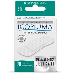 ICOPIUMA CEROTTO IN TESSUTO NON TESSUTO GRANDE 20 PEZZI - Antica Farmacia Ferrari