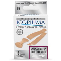 CEROTTO ICOPIUMA ELASTICO ERGONOMICO 16 PEZZI - Antica Farmacia Ferrari