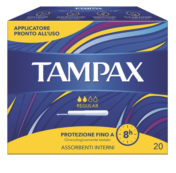 TAMPAX BLUE BOX REGULAR 20 PEZZI - Antica Farmacia Ferrari