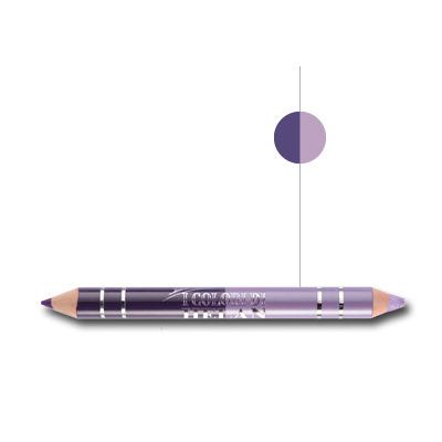 I COLORI DI HELAN BIO MATITA DUO OCCHI GLICINE VIOLA - Antica Farmacia Ferrari