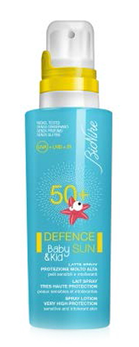 DEFENCE SUN BABY LATTE SOLARE 50+ SPRAY 125 ML - Antica Farmacia Ferrari