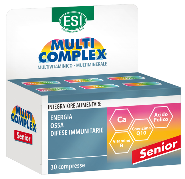 ESI MULTICOMPLEX SENIOR 30 COMPRESSE - Antica Farmacia Ferrari