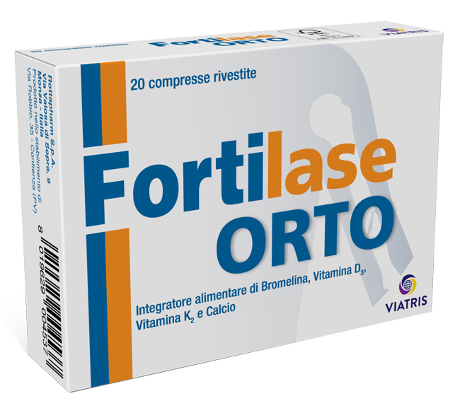 FORTILASE ORTO 20 COMPRESSE - Antica Farmacia Ferrari