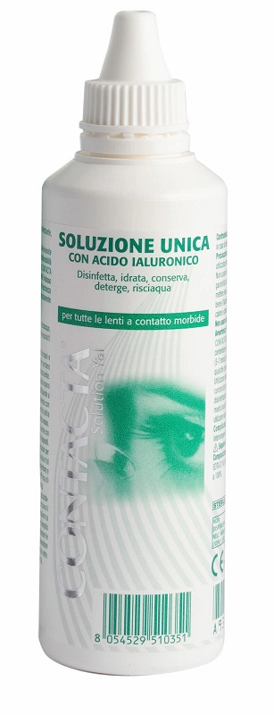 SOLUZIONE OCULARE CON ACIDO IALURONICO CONTACTA 100ML MARCHIO CE - Antica Farmacia Ferrari