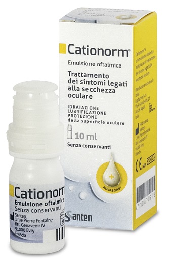 GOCCE OCULARI CATIONORM MULTIDOSE 10 ML - Antica Farmacia Ferrari
