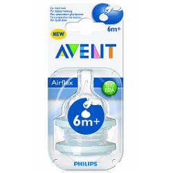 AVENT TETTARELLA FESSURA A Y PER LIQUIDI DENSI Y 2 PEZZI - Antica Farmacia Ferrari