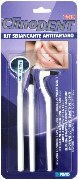 CLINODENT TRIO SBIANCANTE ANTI TARTARO - Antica Farmacia Ferrari