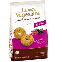 LE VENEZIANE BISCOTTI FRUTTI DI BOSCO 250 G - Antica Farmacia Ferrari