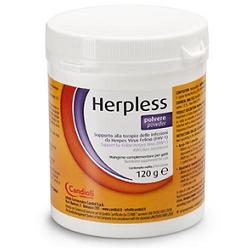 HERPLESS POLVERE BARATTOLO 120 G CON MISURINO - Antica Farmacia Ferrari