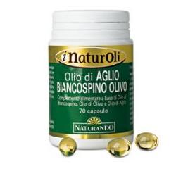 I NATUROLI OLIO DI AGLIO BIANCOSPINO OLIVO 70 PERLE - Antica Farmacia Ferrari