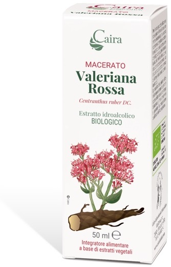 CAIRA VALERIANA ROSSA MACERATO IDROALCOLICO BIO GOCCE 50 ML - Antica Farmacia Ferrari