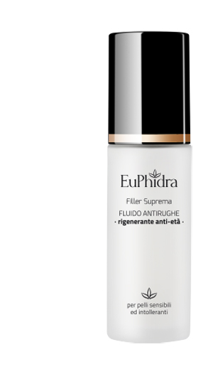 EUPHIDRA FILLER SUPREMA FLUIDO ANTIRUGHE PELLI SENSIBILI INTOLLERANTI FLACONE 30 ML - Antica Farmacia Ferrari