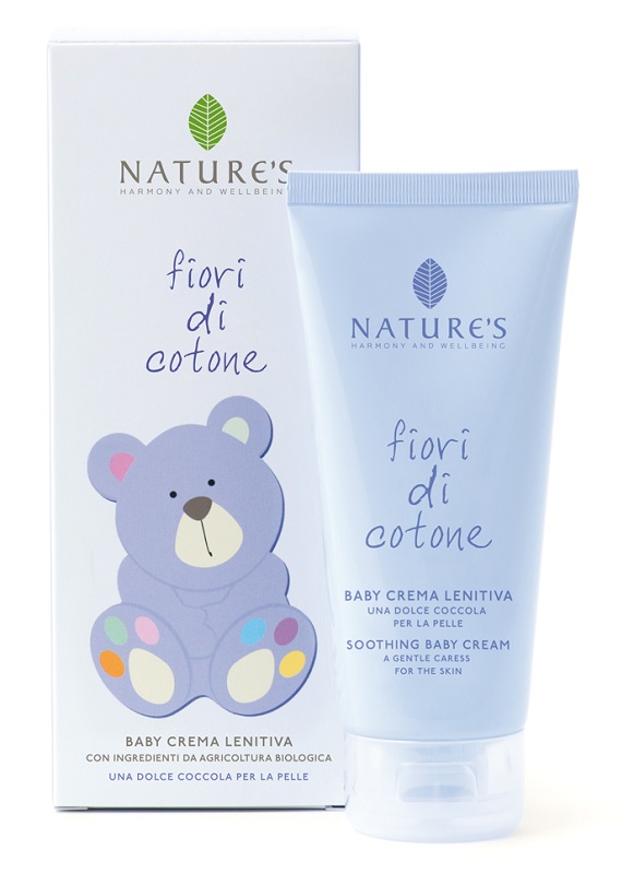 NATURES FIORI DI COTONE BABY CREMA LENITIVA - Antica Farmacia Ferrari
