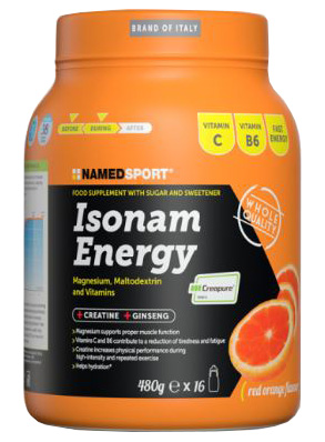 ISONAM ENERGY ORANGE POLVERE 480 G - Antica Farmacia Ferrari