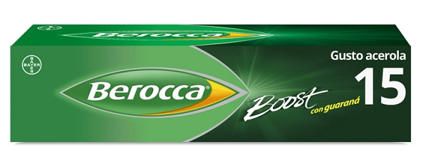 BEROCCA BOOST EFFERVESCENTE 15 COMPRESSE - Antica Farmacia Ferrari