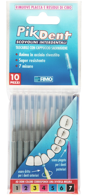 PIKDENT STUZZICOLINO 1GRI 10PZ - Antica Farmacia Ferrari