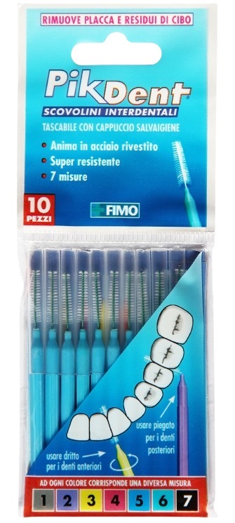 PIKDENT STUZZICOLINO 5AZZ 10PZ - Antica Farmacia Ferrari