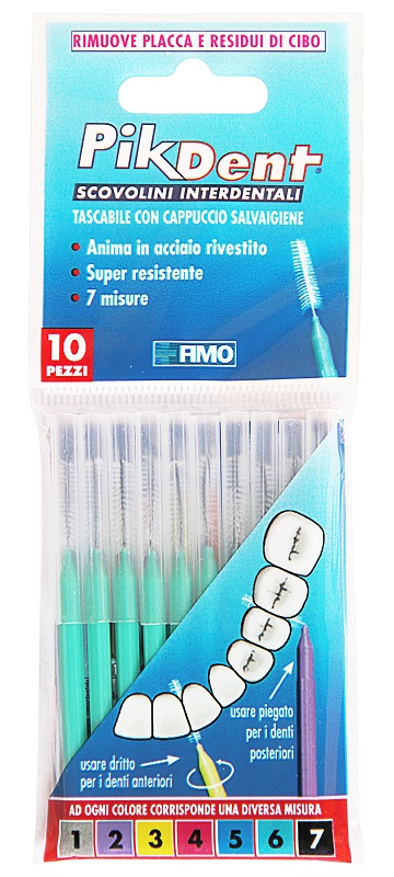 PIKDENT STUZZICOLINO 6 VE 10PZ - Antica Farmacia Ferrari