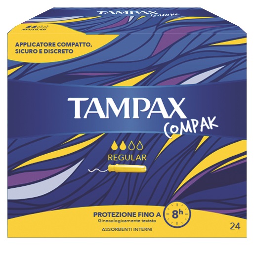 TAMPAX COMPAX REG 24PZ - Antica Farmacia Ferrari