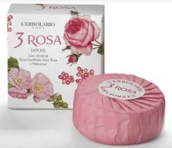 3 ROSA SAPONE PROFUMATO 100 G - Antica Farmacia Ferrari