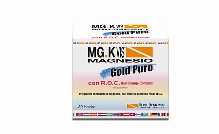 MGK VIS MAGNESIO GOLD PURO 20 BUSTE - Antica Farmacia Ferrari