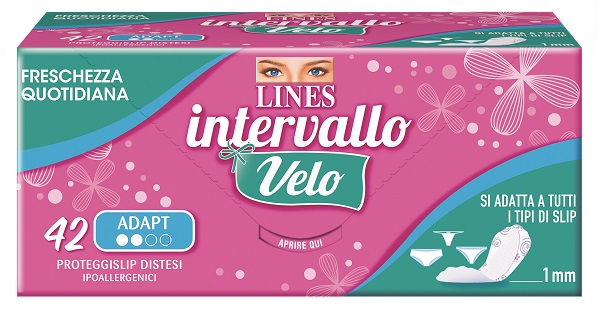 LINES INTERVALLO VELO ADAPT 42 PEZZI COUPON - Antica Farmacia Ferrari