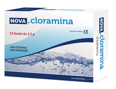 NOVA CLORAMINA 12 BUSTE 2,5 G - Antica Farmacia Ferrari