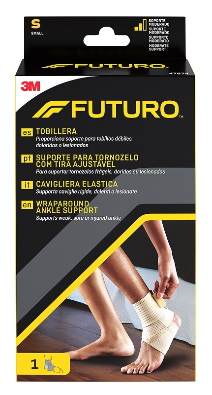 CAVIGLIERA ELASTICA FUTURO MEDIUM DIMENSIONE 20,5/23CM - Antica Farmacia Ferrari