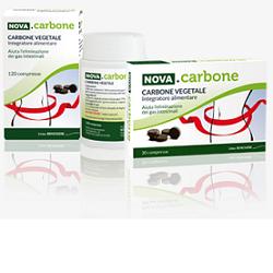 NOVA CARBONE VEGETALE 120 COMPRESSE - Antica Farmacia Ferrari