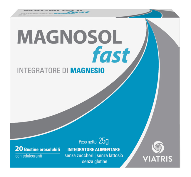 MAGNOSOL FAST 20 BUSTINE OROSOLUBILI - Antica Farmacia Ferrari