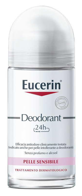 EUCERIN DEODORANTE ROLL-ON PELLI SENSIBILI 50 ML - Antica Farmacia Ferrari
