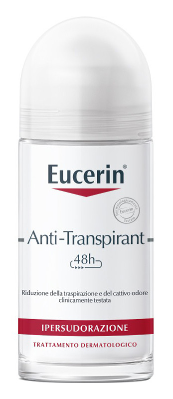 EUCERIN DEODORANTE ANTITRASPIRANT ROLL-ON 50 ML - Antica Farmacia Ferrari