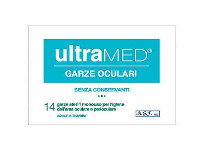 GARZA OCULARE ULTRAMED 14 PEZZI - Antica Farmacia Ferrari