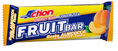 PROACTION FRUIT BAR BARRETTA ENERGETICA ALL'ALBICOCCA 40 G - Antica Farmacia Ferrari
