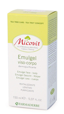 MICOVIT EMULGEL VISO/CORPO 150 ML - Antica Farmacia Ferrari